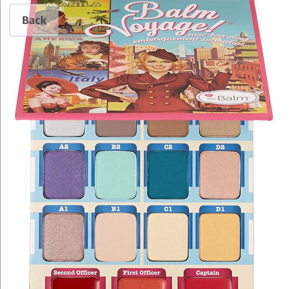 Balm voyage palette